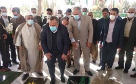 گزارش تصویری از سفر ریاست محترم سازمان حج و زیارت به استان و حضور در گلزار شهدای شهر زاهدان