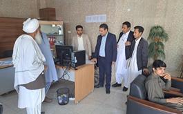 بازدید مدیر حج وزیارت سیستان و بلوچستان از فرآیند ثبت نام زائرین در کاروان های حج تمتع ۱۴۰۲  