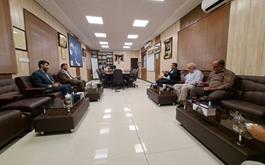 دیدار مدیر حج وزیارت سیستان و بلوچستان با مدیر عامل راه آهن استان