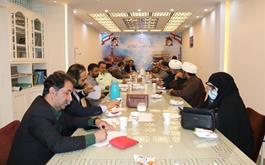 برگزاری جلسه مشترک کمیته ثبت نام و اعزام و کمیته فرهنگی و آموزش اربعین حسینی(ع) استان سیستان و بلوچستان